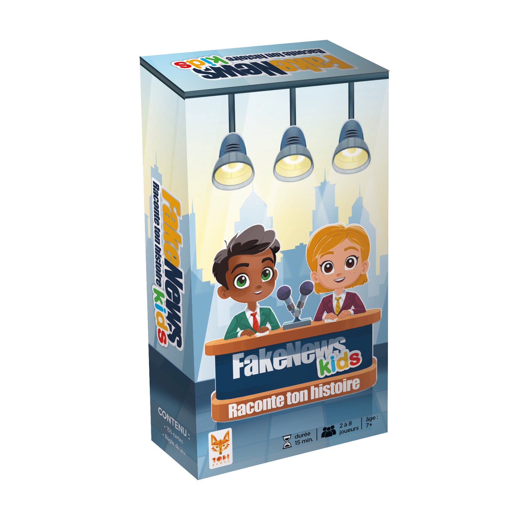 Topi Games Fake News Kids gioco di carte storie