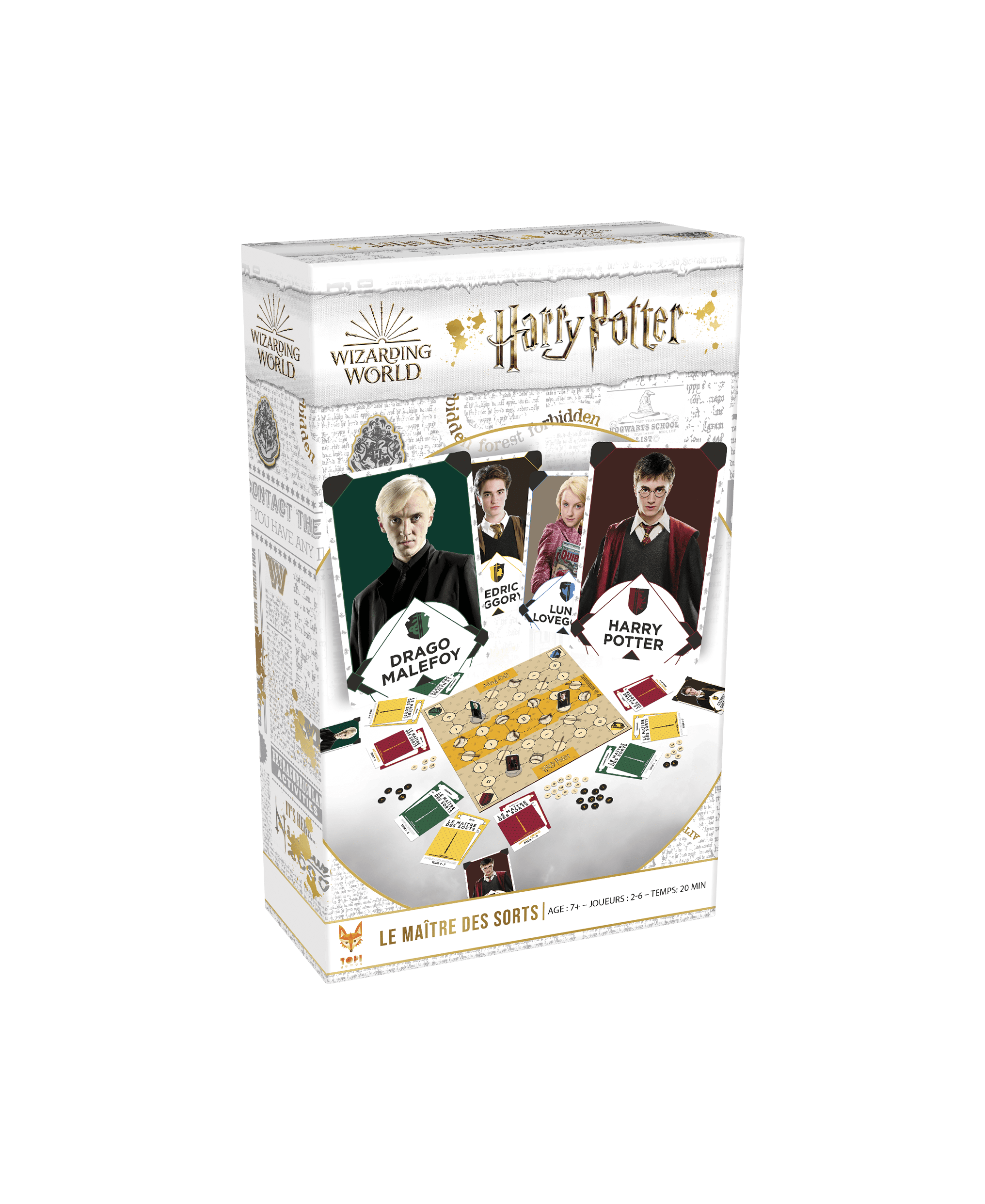 Topi Games Harry Potter The Spellmaster gioco da tavolo 218 incantesimi