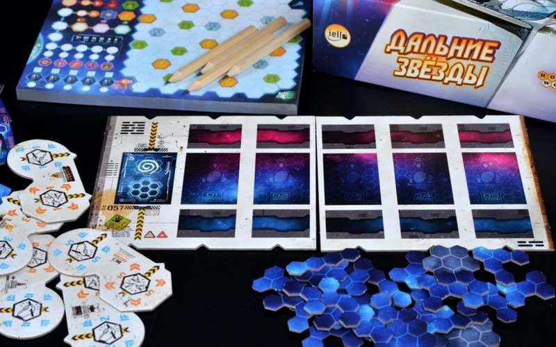 Far Stars gioco da tavolo famiglia mappa spaziale