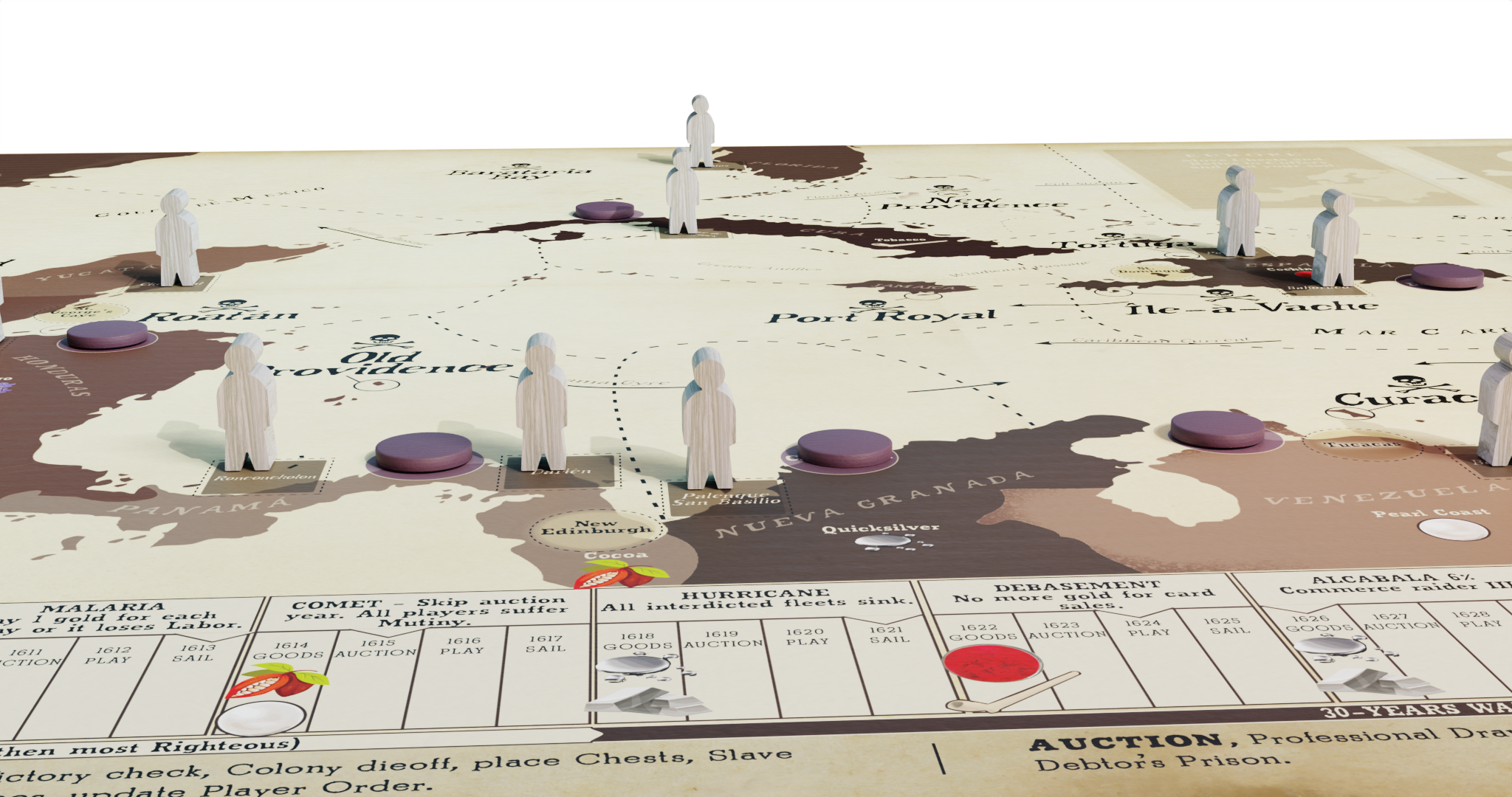 ION Games Pax Hispanica gioco da tavolo storico