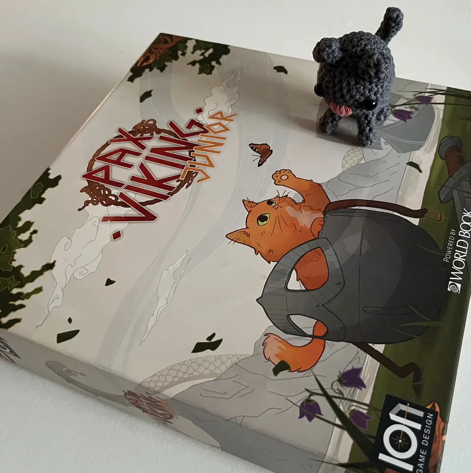ION Games Pax Viking Junior British Shorthair peluche uncinetto