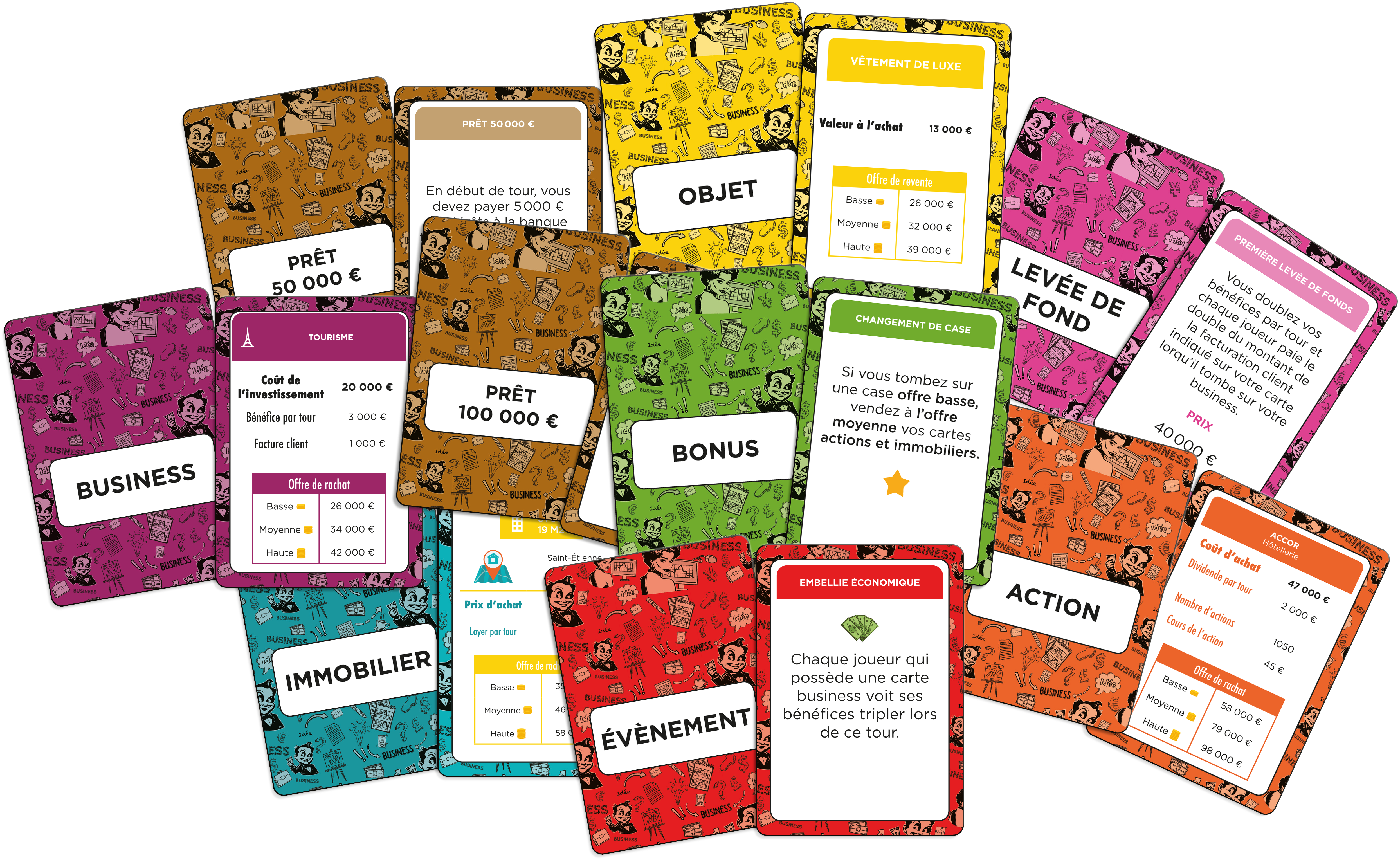 Topi Games Entrepreneurs gioco da tavolo economia