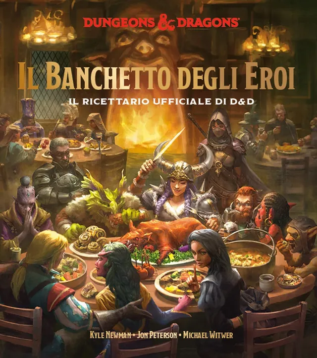 Raven D&D Il Banchetto degli Eroi ricettario ufficiale copertina rigida