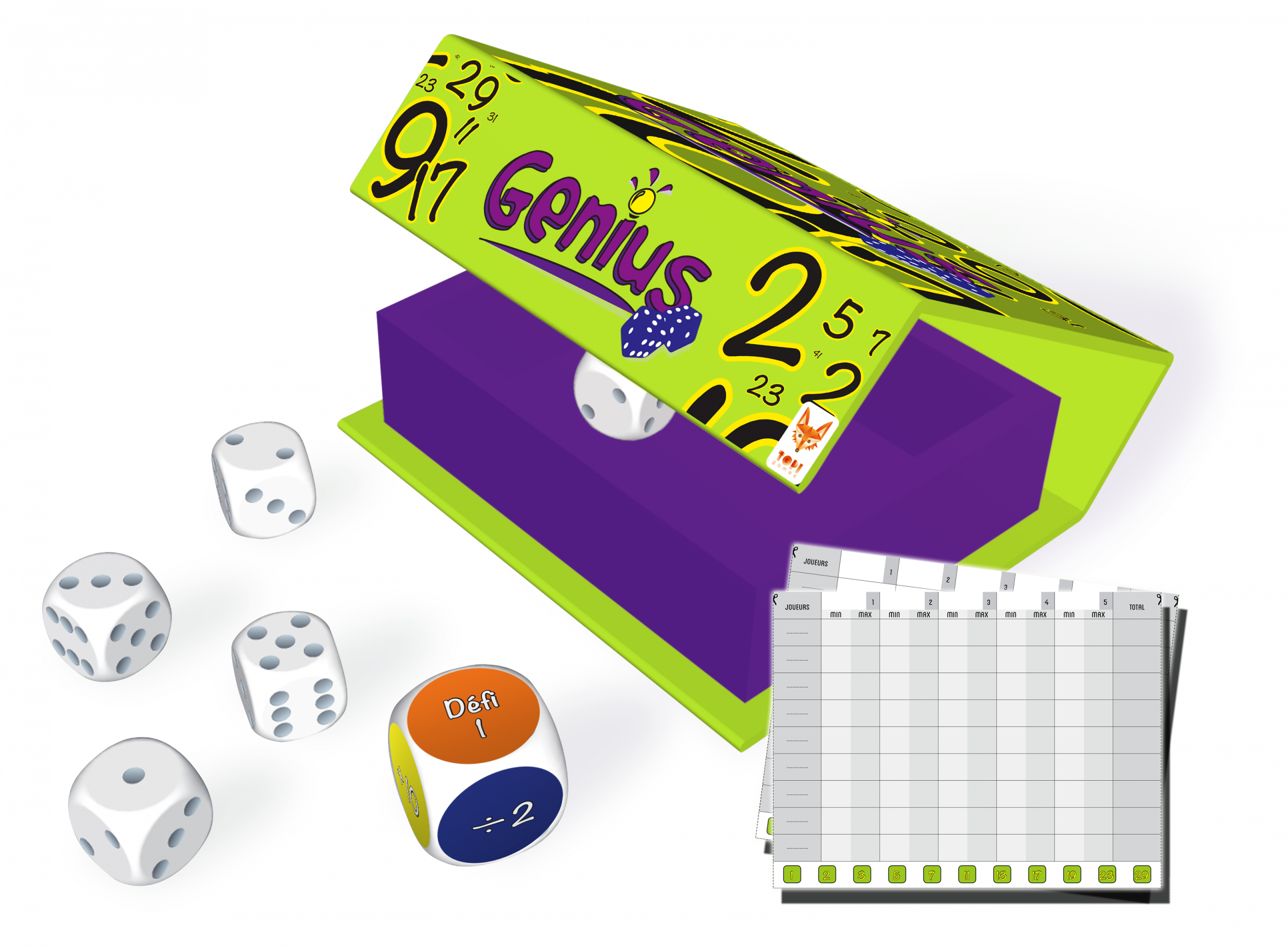 Topi Games Genius gioco di dadi fortuna