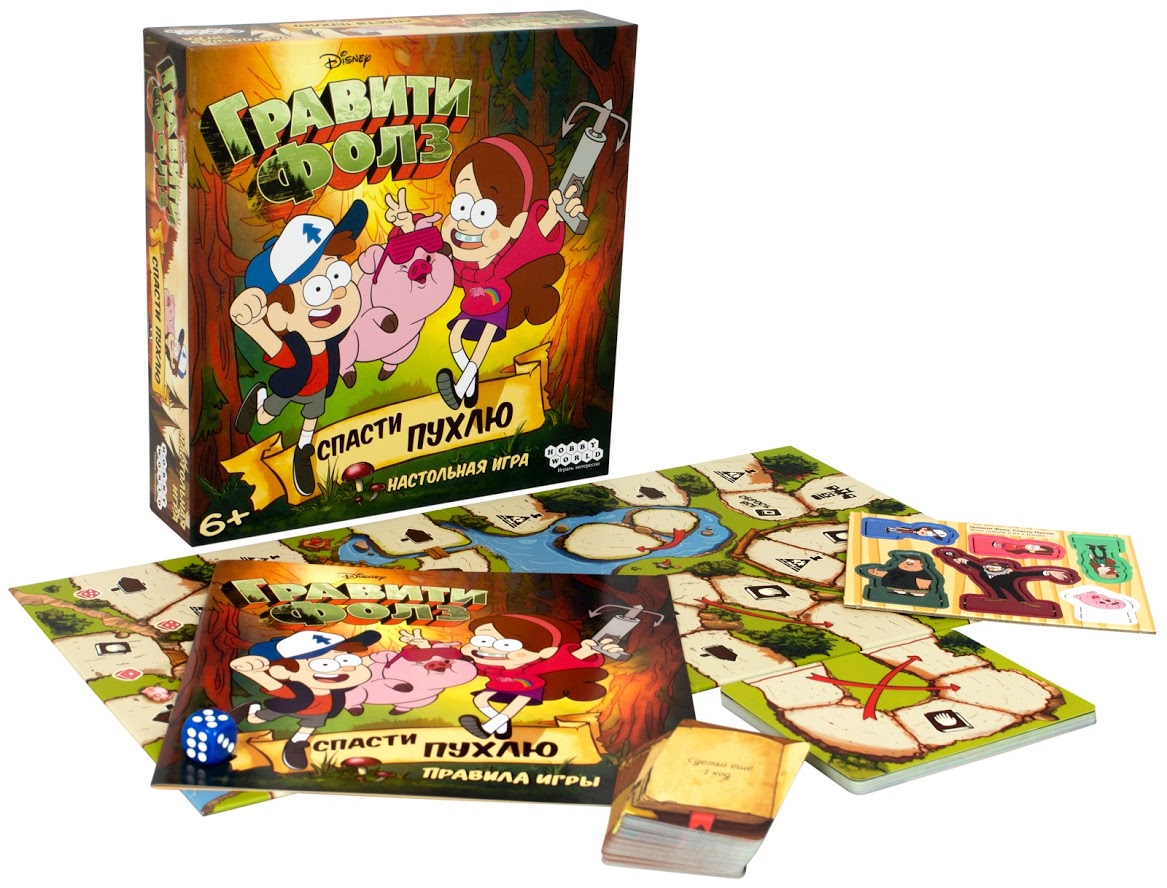 Gravity Falls Salva Puhlya Gioco da Tavolo Cooperativo