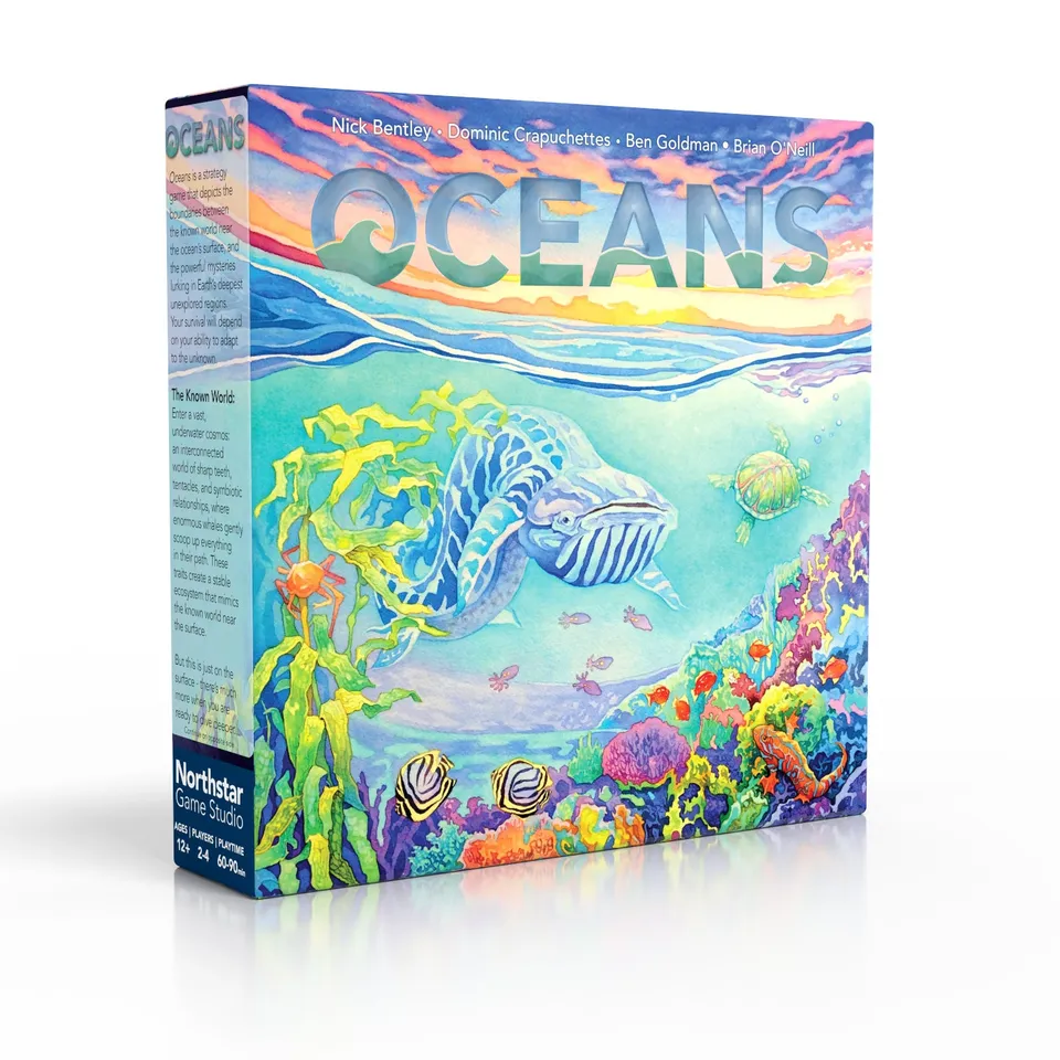 North Star Games Oceans gioco da tavolo strategico 2-4 giocatori