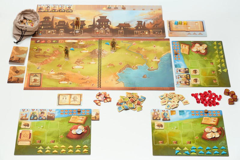 Niza Gams Lontano e Vicino gioco da tavolo strategico atlante