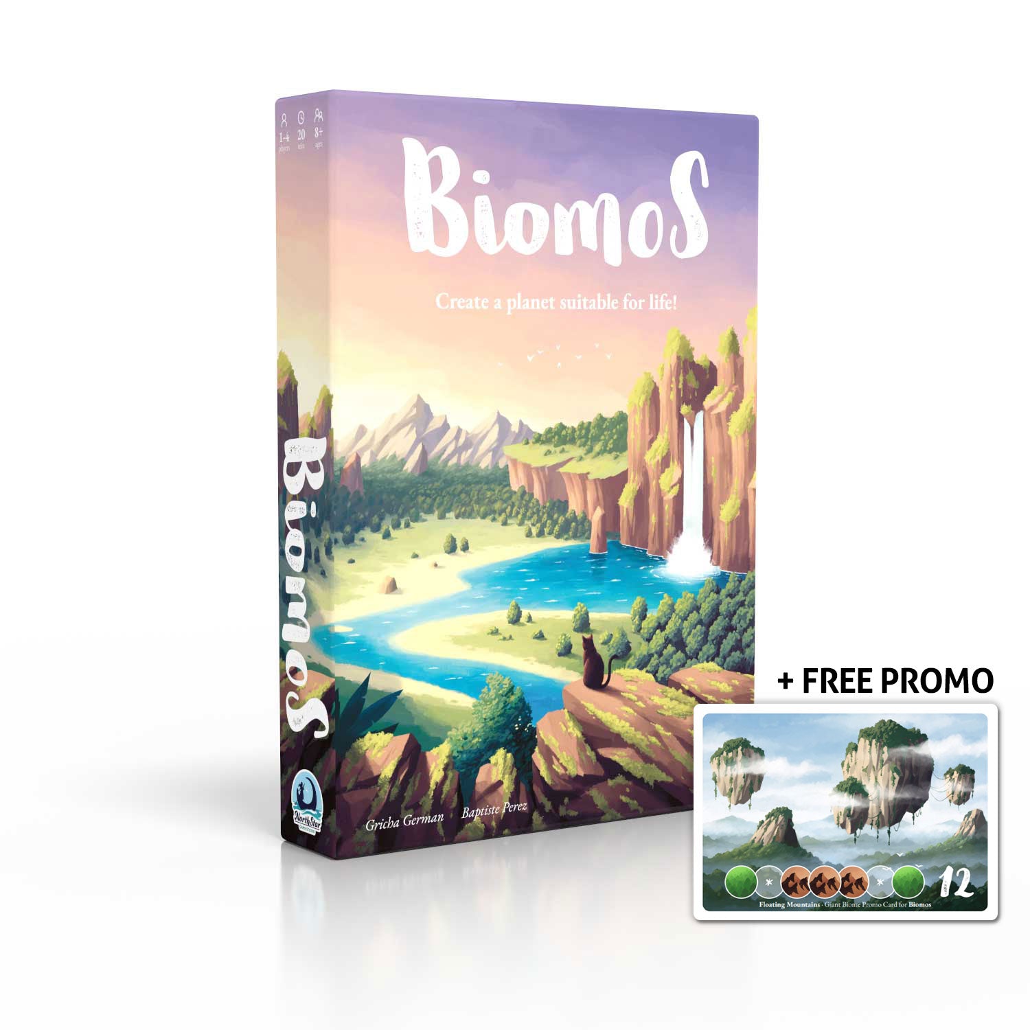 North Star Games Biomos gioco da tavolo puzzle biodiversità