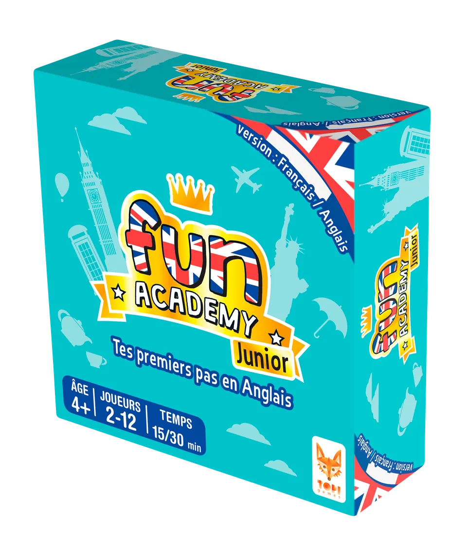 Topi Games Fun Academy Junior gioco da tavolo inglese