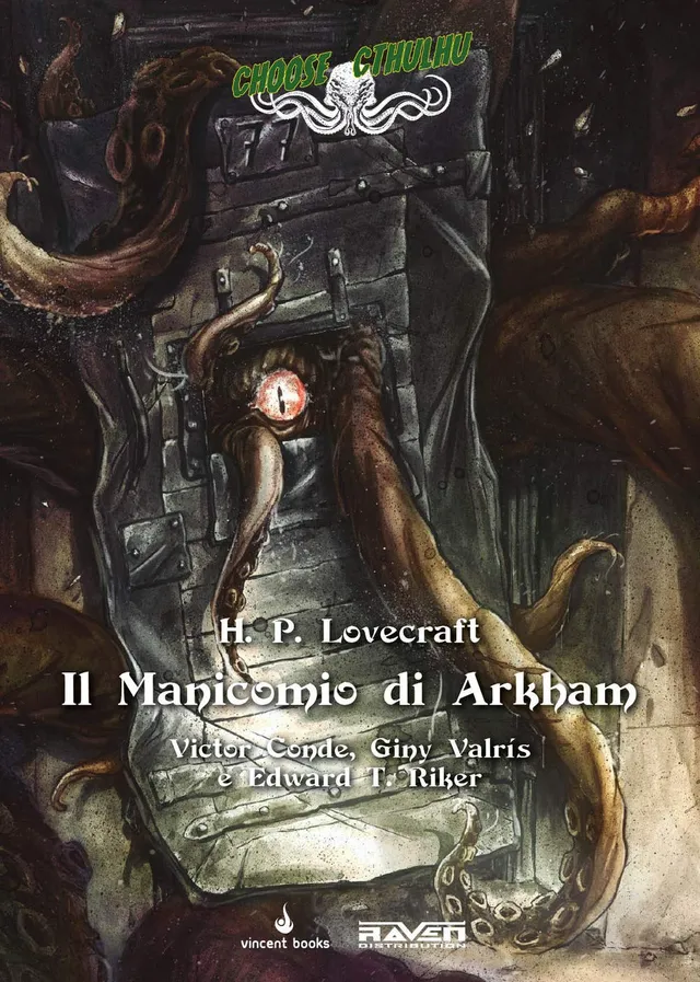 Raven Choose Cthulhu 7 Manicomio di Arkham librogame