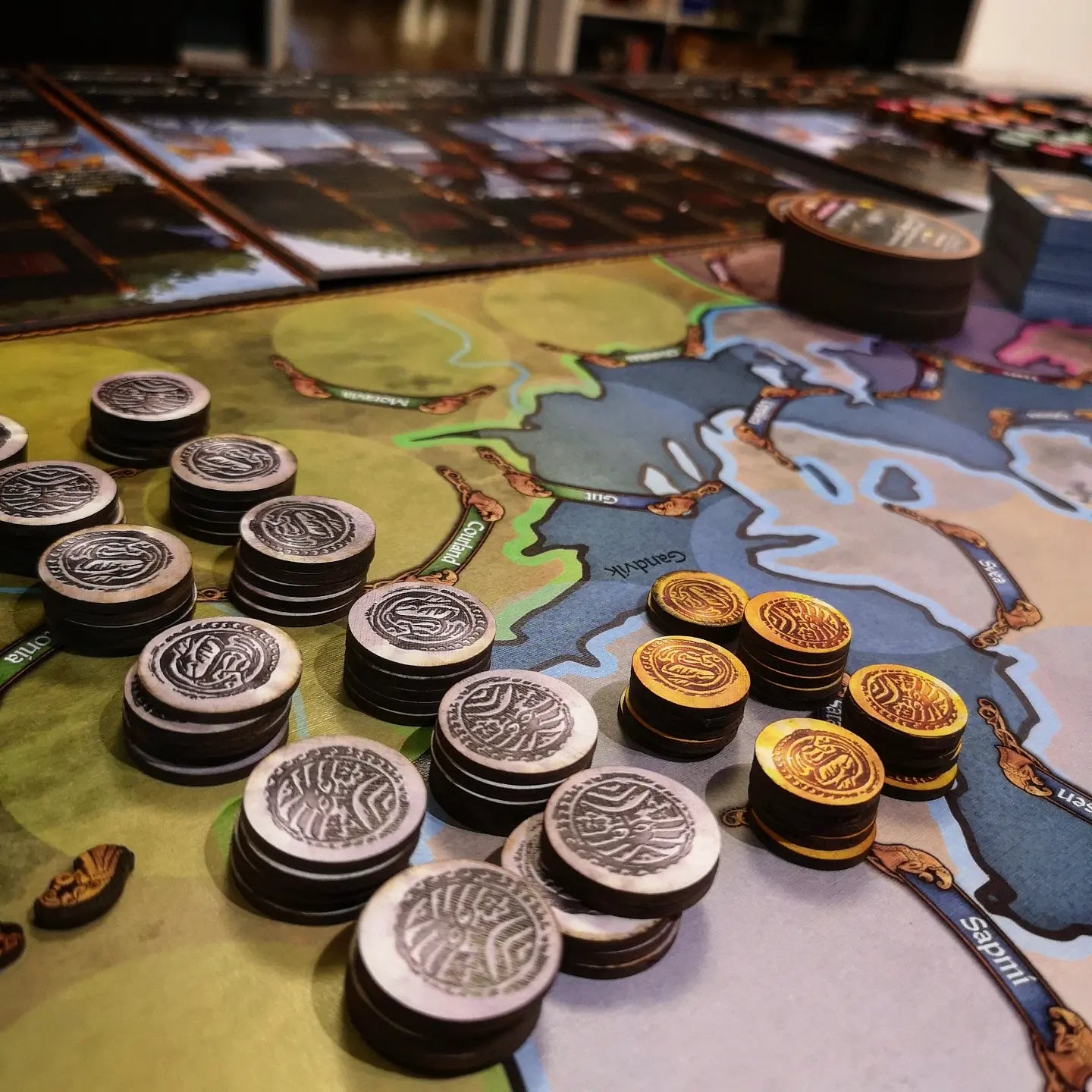 ION Games Vendel to Viking gioco da tavolo retail saga dinastia