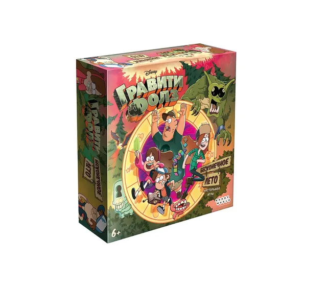 Gravity Falls Estate Infinita gioco da tavolo cooperativo
