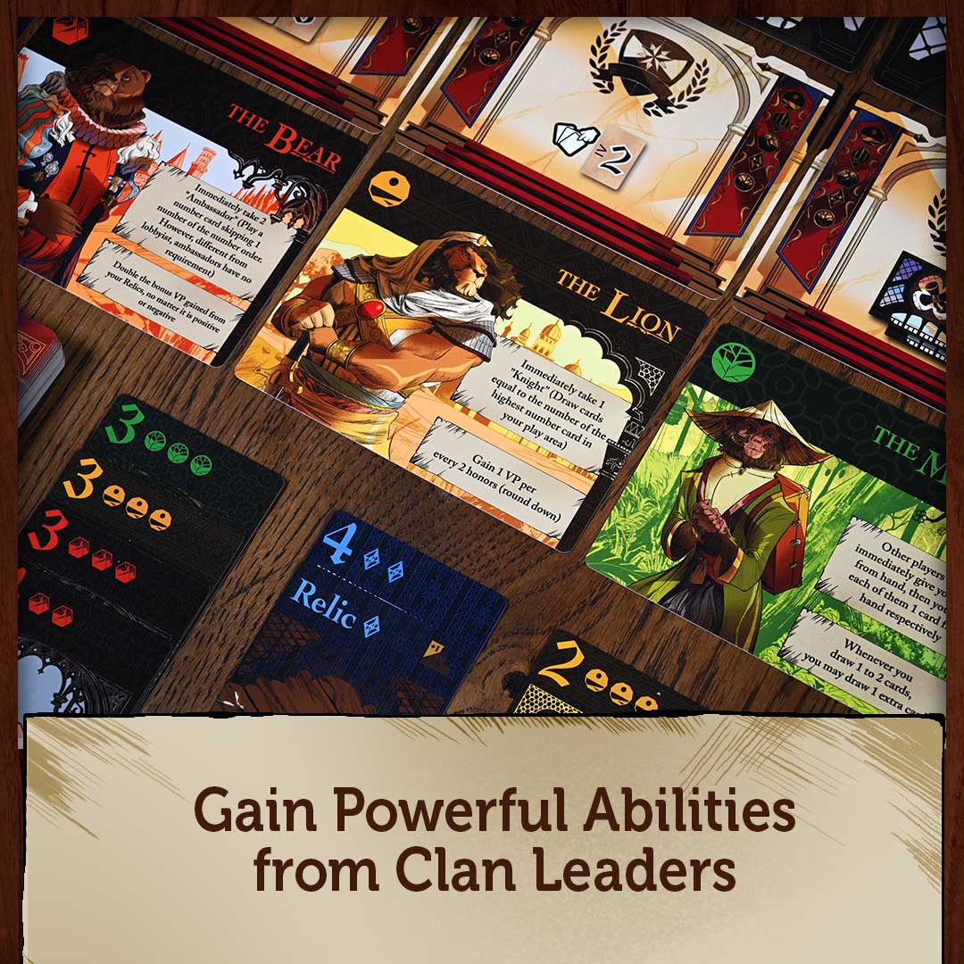 North Star Games Inheritors gioco di carte 2-4 giocatori