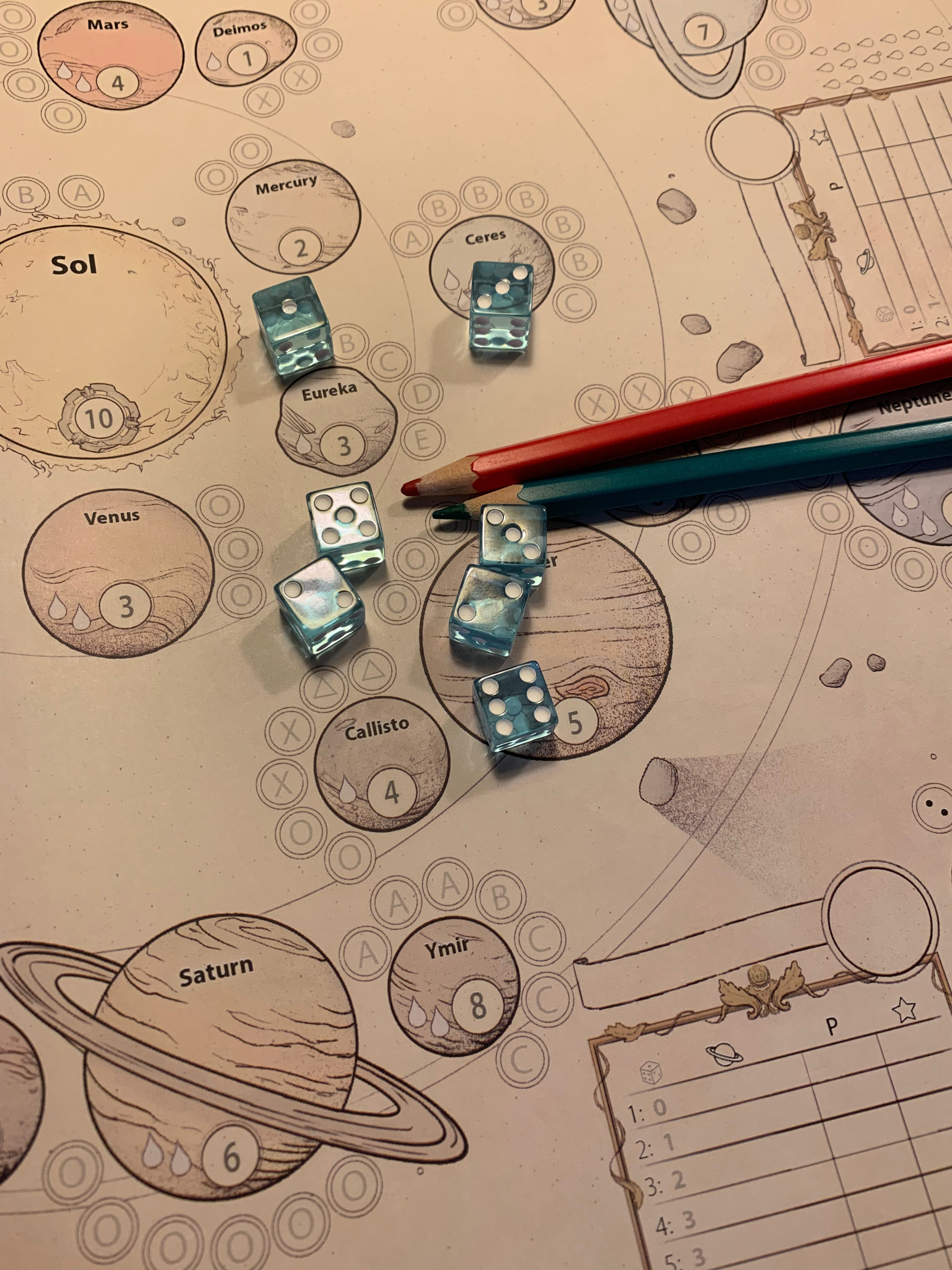 ION Games StegegetS Solar System gioco da tavolo famiglia