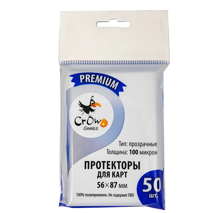 Crowd Games Premium bustine 56x87 mm 50 pezzi