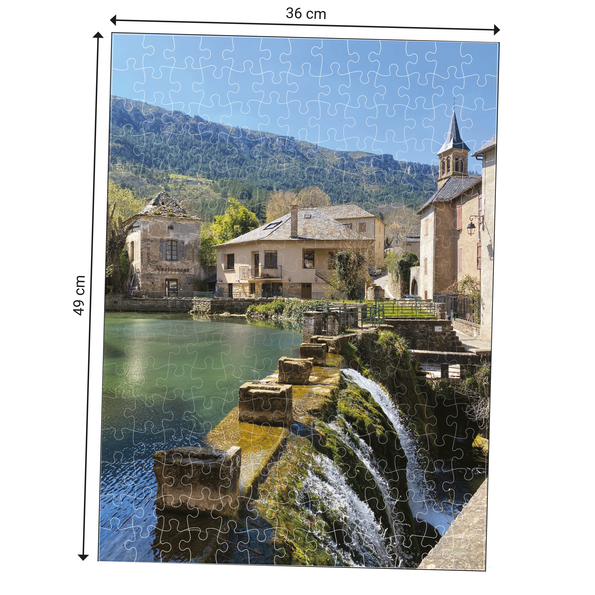 Topi Games Beautiful Escapes Cévennes puzzle 208 pezzi montagna