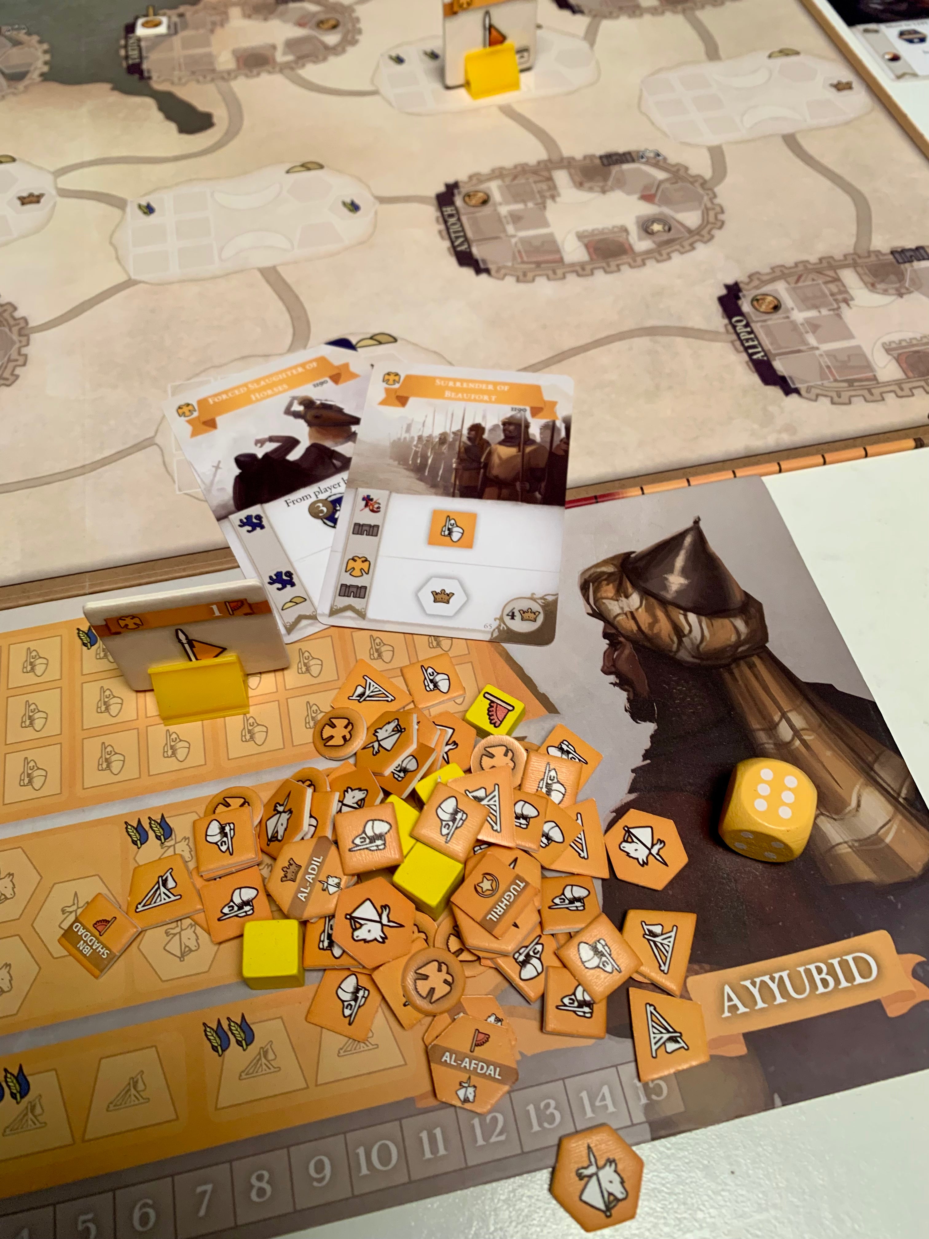 ION Games Third Crusade gioco da tavolo storico