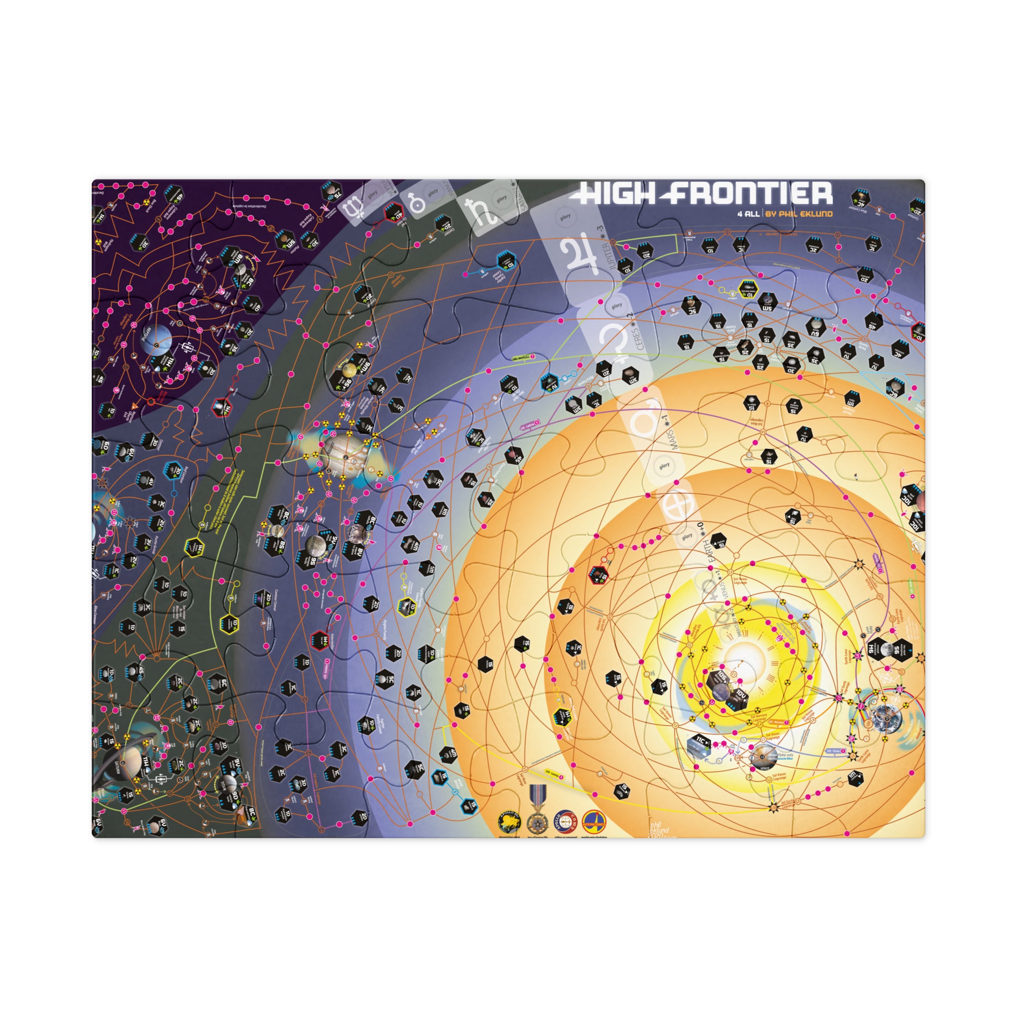 ION High Frontier 4 All puzzle 1000 pezzi con latta