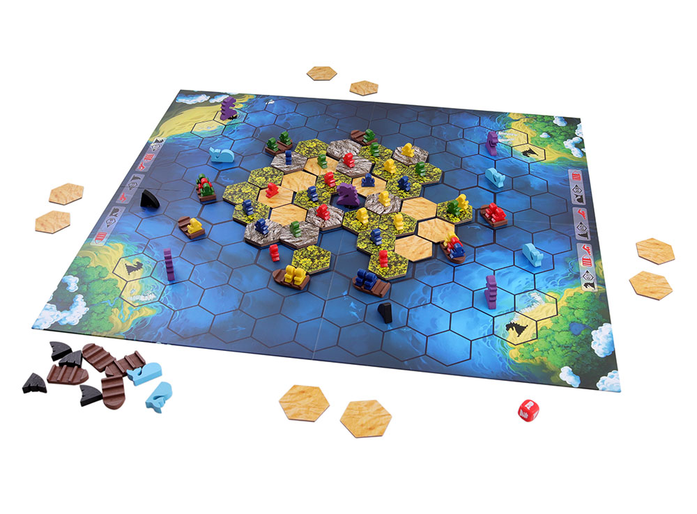 Niza Gams Ultimo Giorno di Atlantide gioco da tavolo base