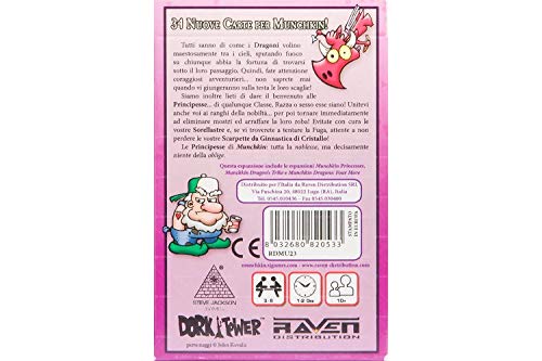 Raven Munchkin La Pupa e il Dragone espansione 34 carte