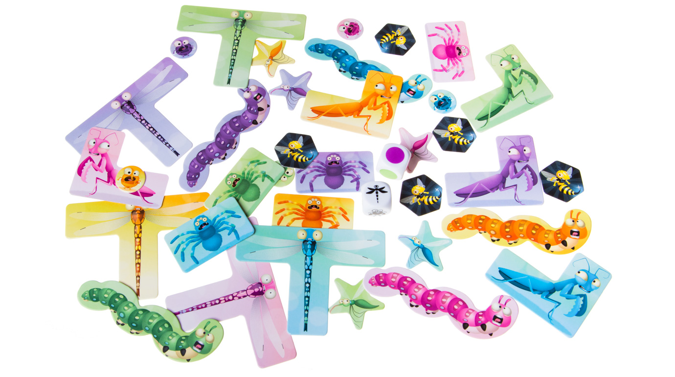 Niza Gams Camaleonti Appiccicosi gioco da tavolo per bambini