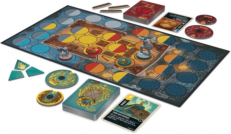 Unmatched Cappuccetto Rosso vs Beowulf gioco duello