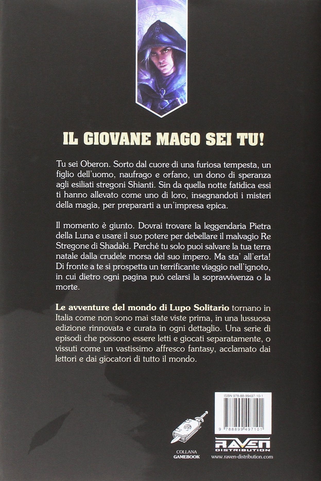 Raven Oberon il Mago Volume 1 librogame fantasy