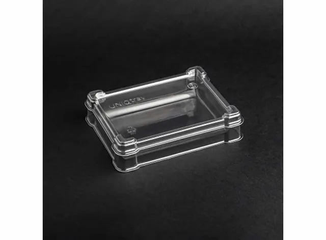 UniqTraySystem Token One scatola portapedine trasparente 1 scomparto