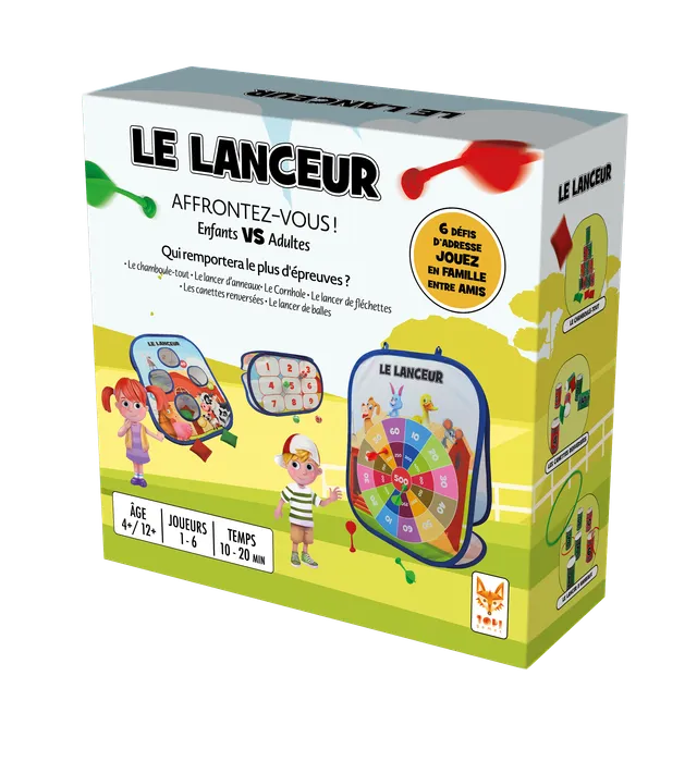 Topi Games The Pitcher gioco di lancio 6 sfide all’aperto
