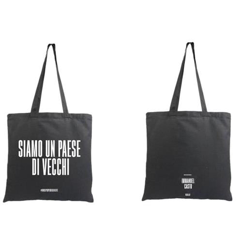 Studio Supernova Non Si Può Più Dire Niente NSPPDN 4 tote bag nera