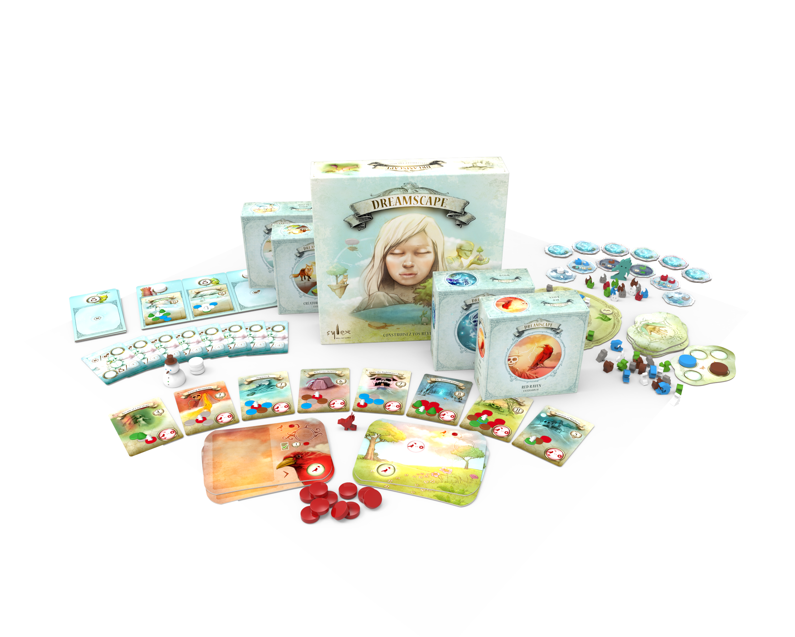 Sylex Dreamscape gioco da tavolo base strategico