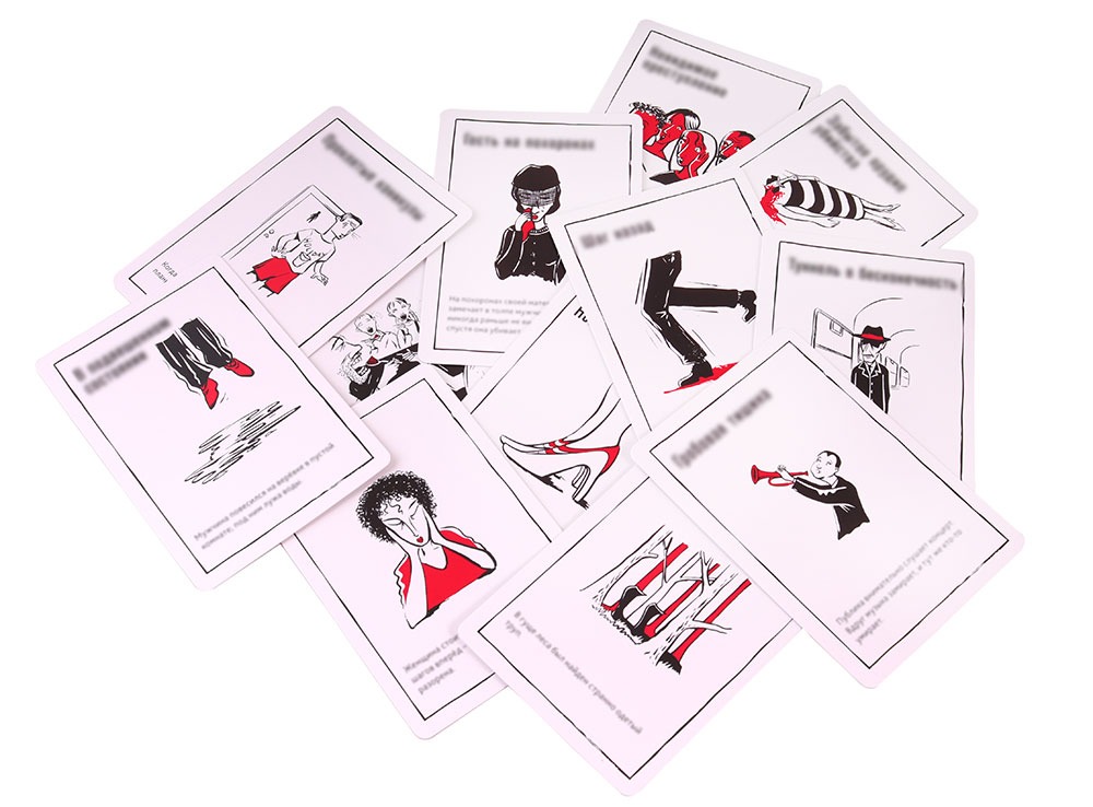 Niza Gams Black Stories 50 enigmi gioco di carte cooperativo
