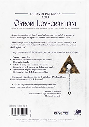 Raven Edizioni Richiamo di Cthulhu Guida Petersen manuale gioco ruolo