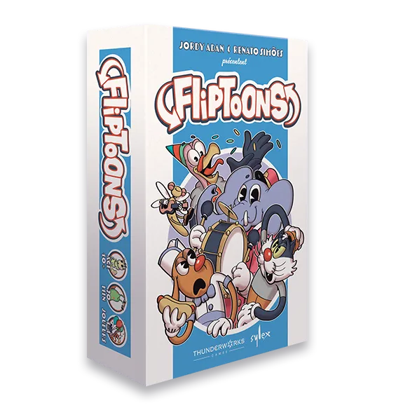 Sylex Edition Fliptoons gioco da tavolo edizione francese 20 min