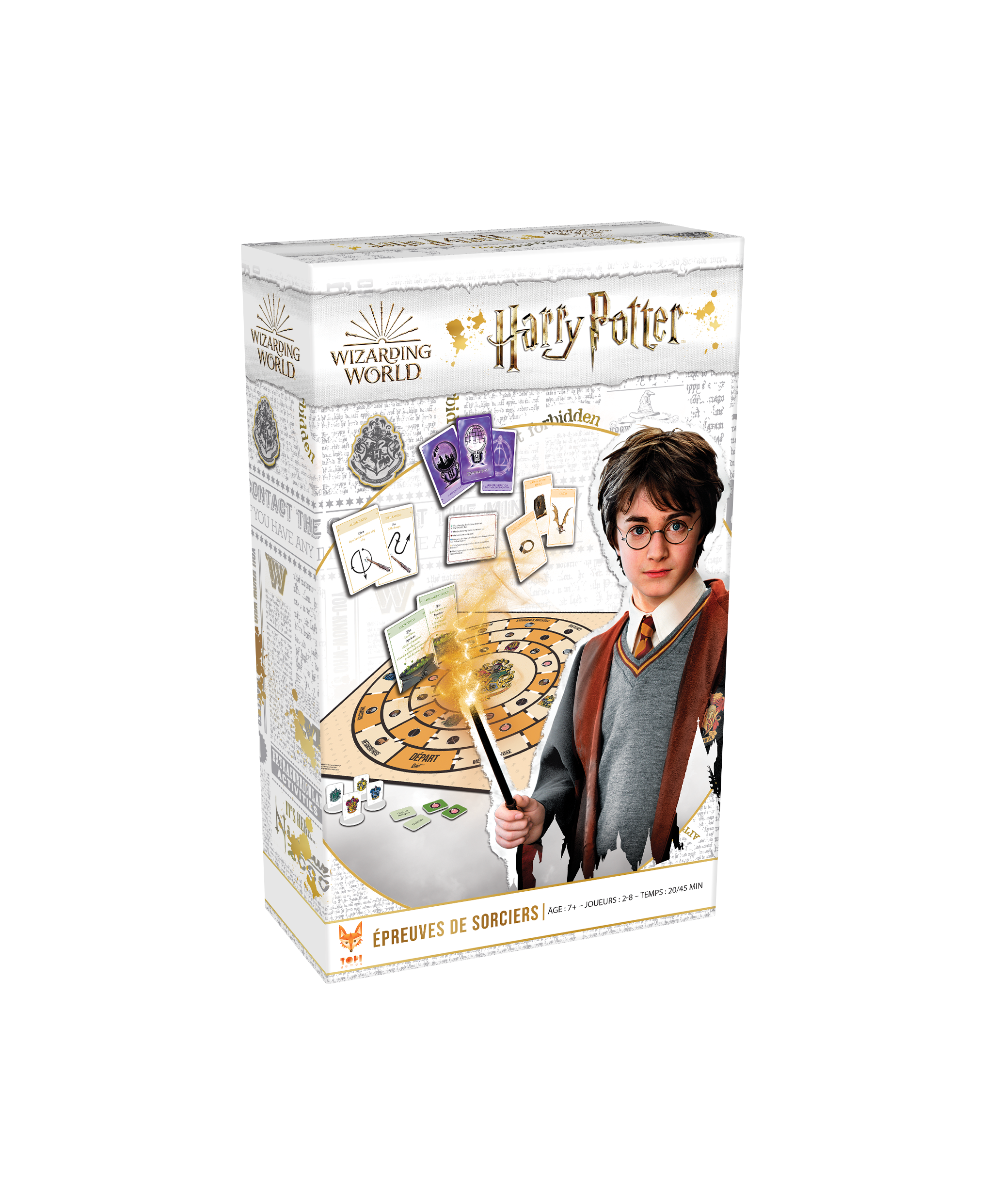 Topi Games Harry Potter Wizarding Trials gioco da tavolo
