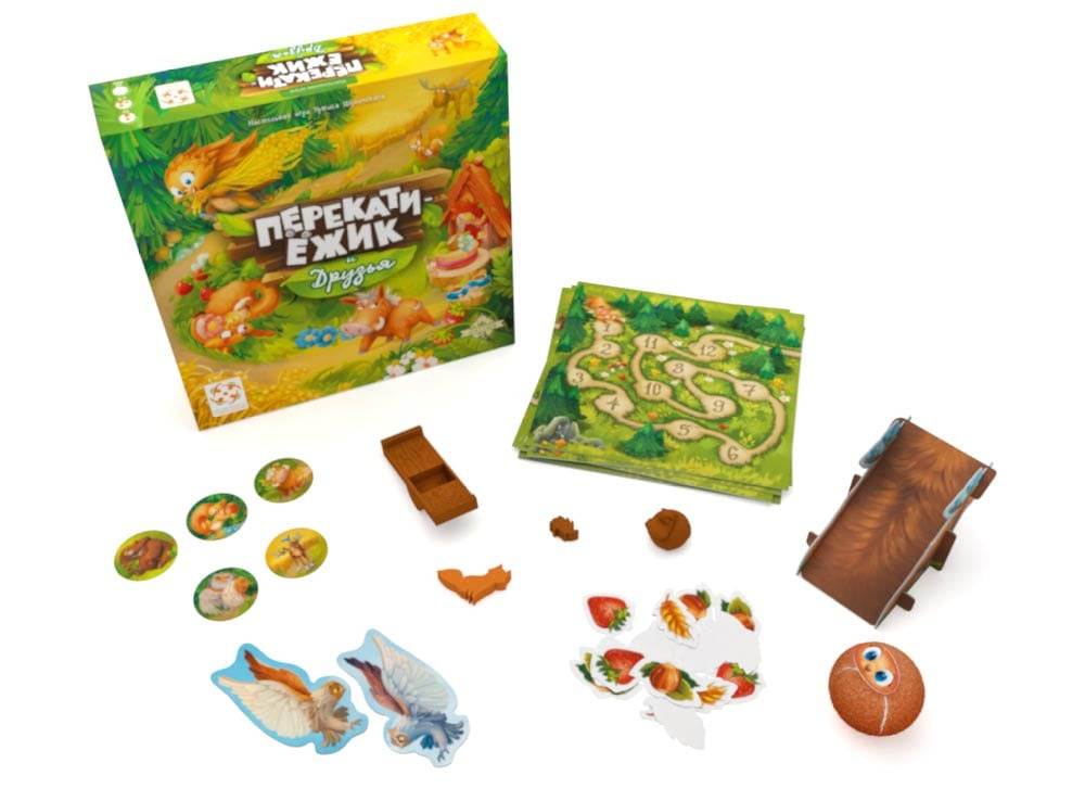 Riccio Rotolante e Amici gioco bambini cooperativo