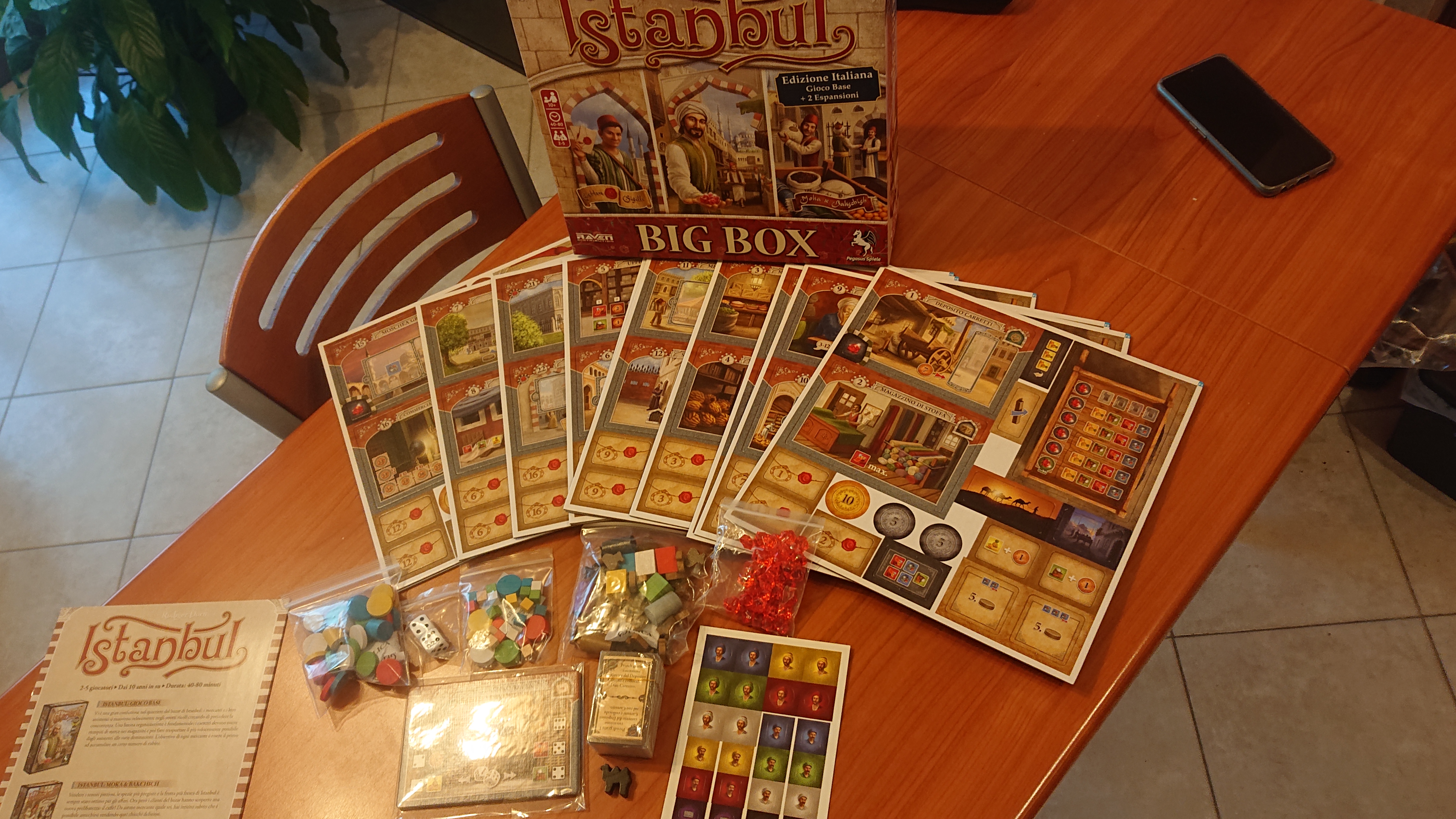 Raven Istanbul Big Box gioco da tavolo 2-5 giocatori espansioni