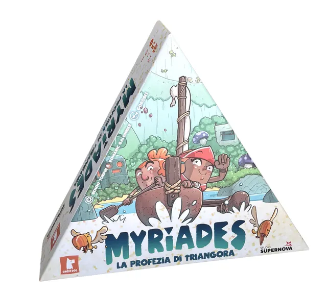 Studio Supernova Myriades La Profezia di Triangora gioco da tavolo famiglia