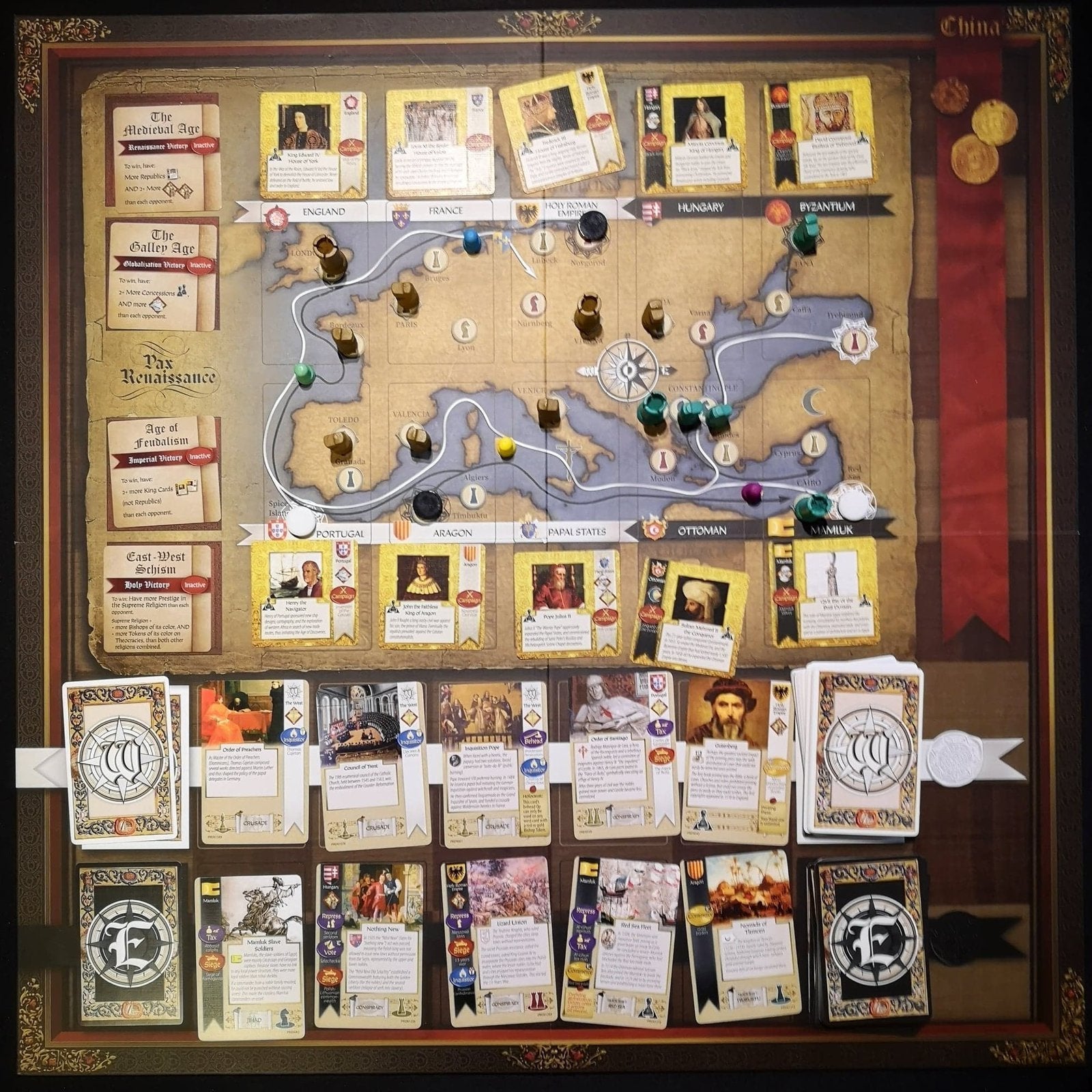 ION Pax Renaissance 2nd Edition gioco strategico