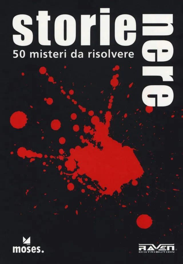 Raven Storie Nere gioco di carte 50 misteri da risolvere