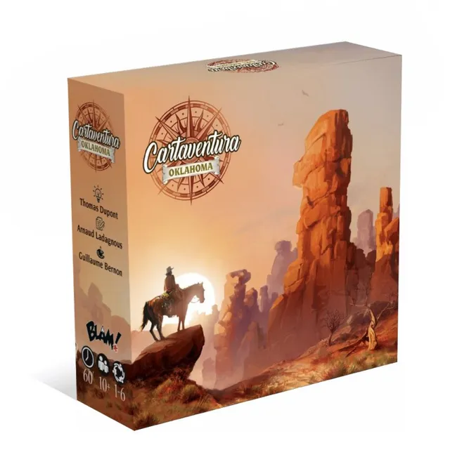 Niza Gams Cartaventura Oklahoma gioco narrativo 70 carte