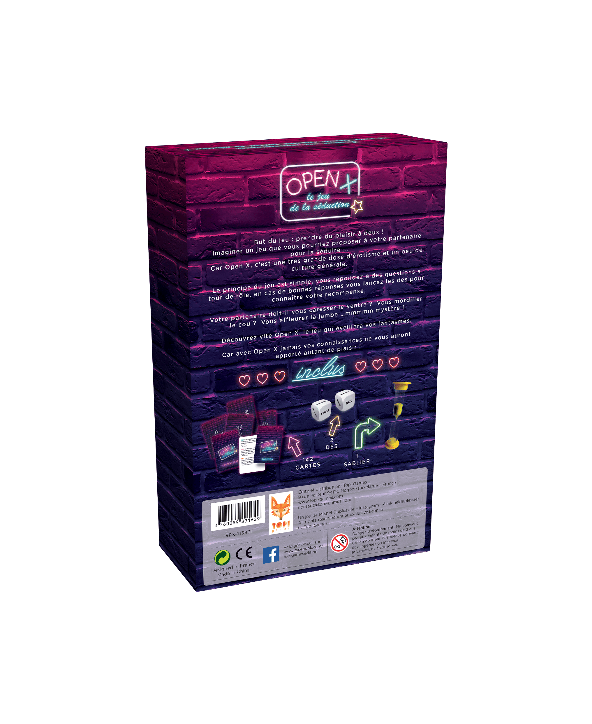 Topi Games OpenX gioco da tavolo per coppia