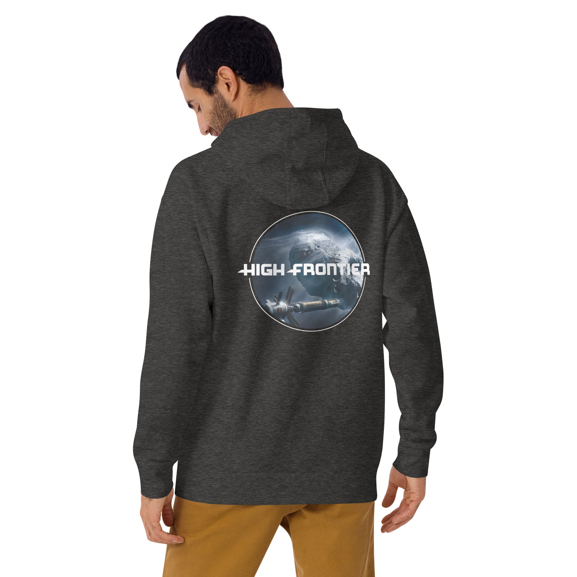 ION High Frontier felpa con cappuccio stampa posteriore