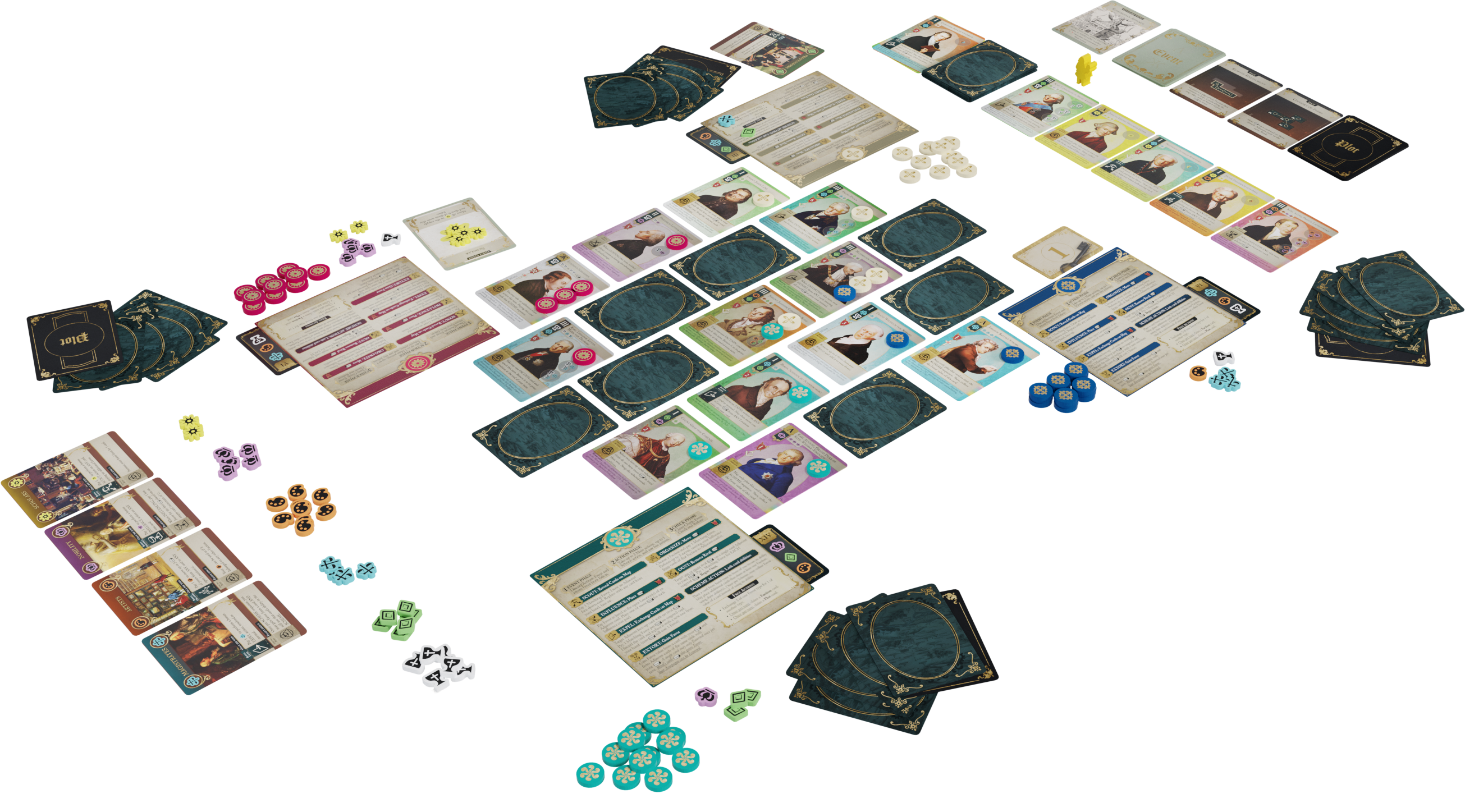 ION Pax Illuminaten gioco da tavolo edizione retail strategico