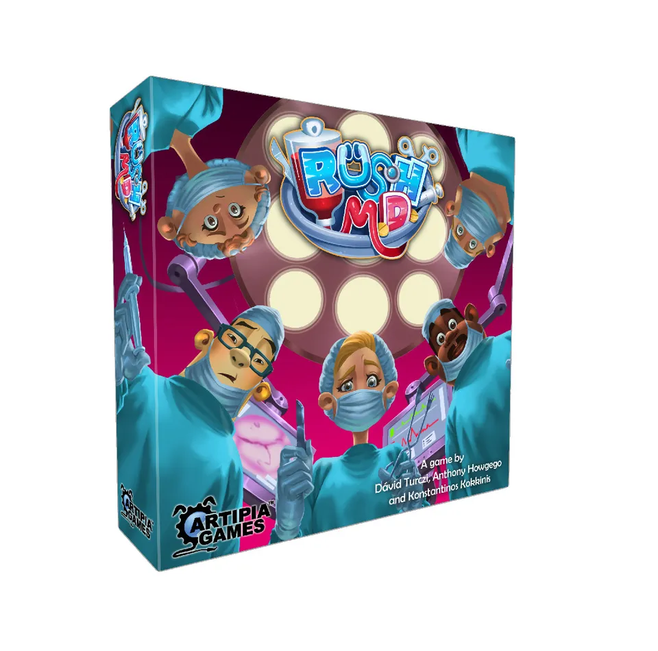 Niza Gams Rush M.D. gioco da tavolo ospedale