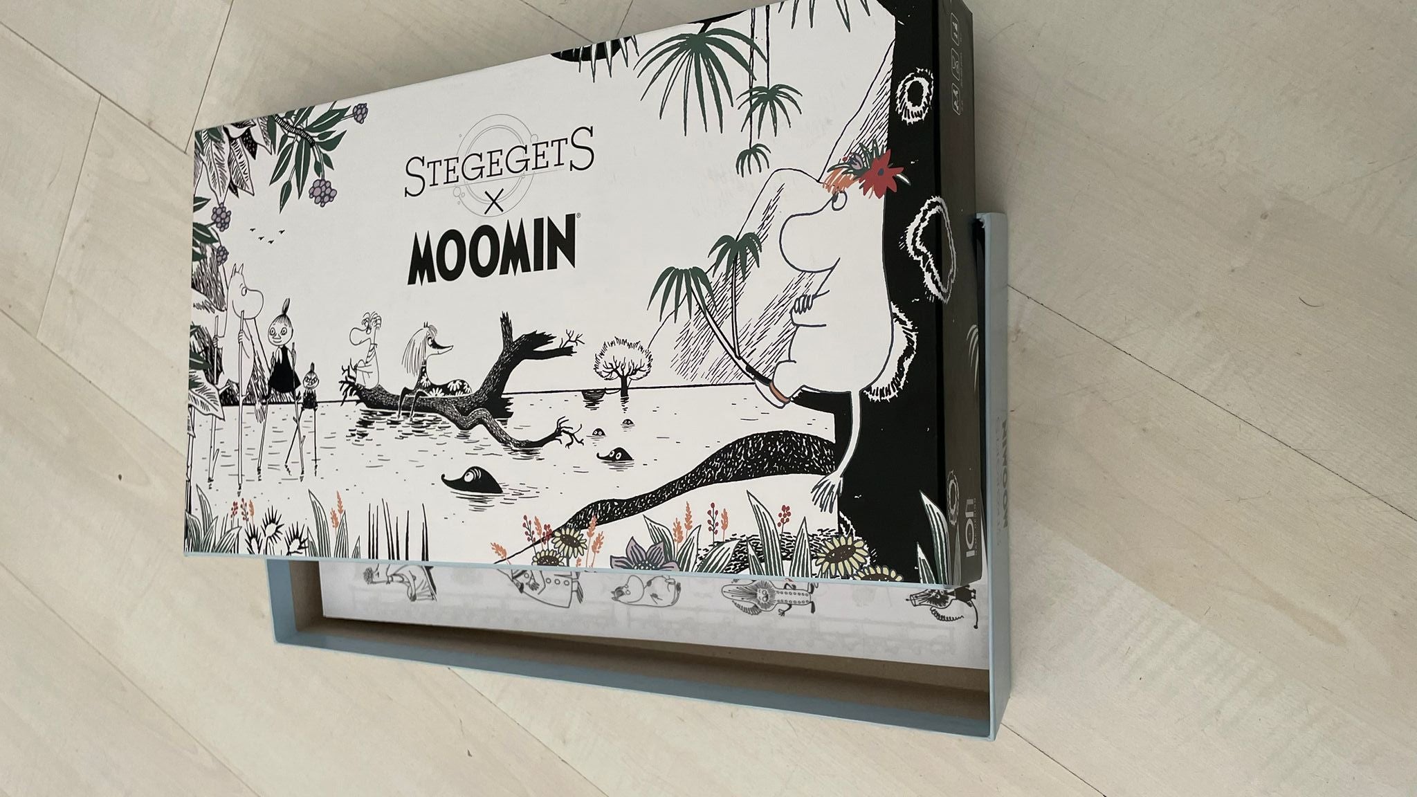 ION Stegegets Moomin gioco da tavolo famiglia italiano