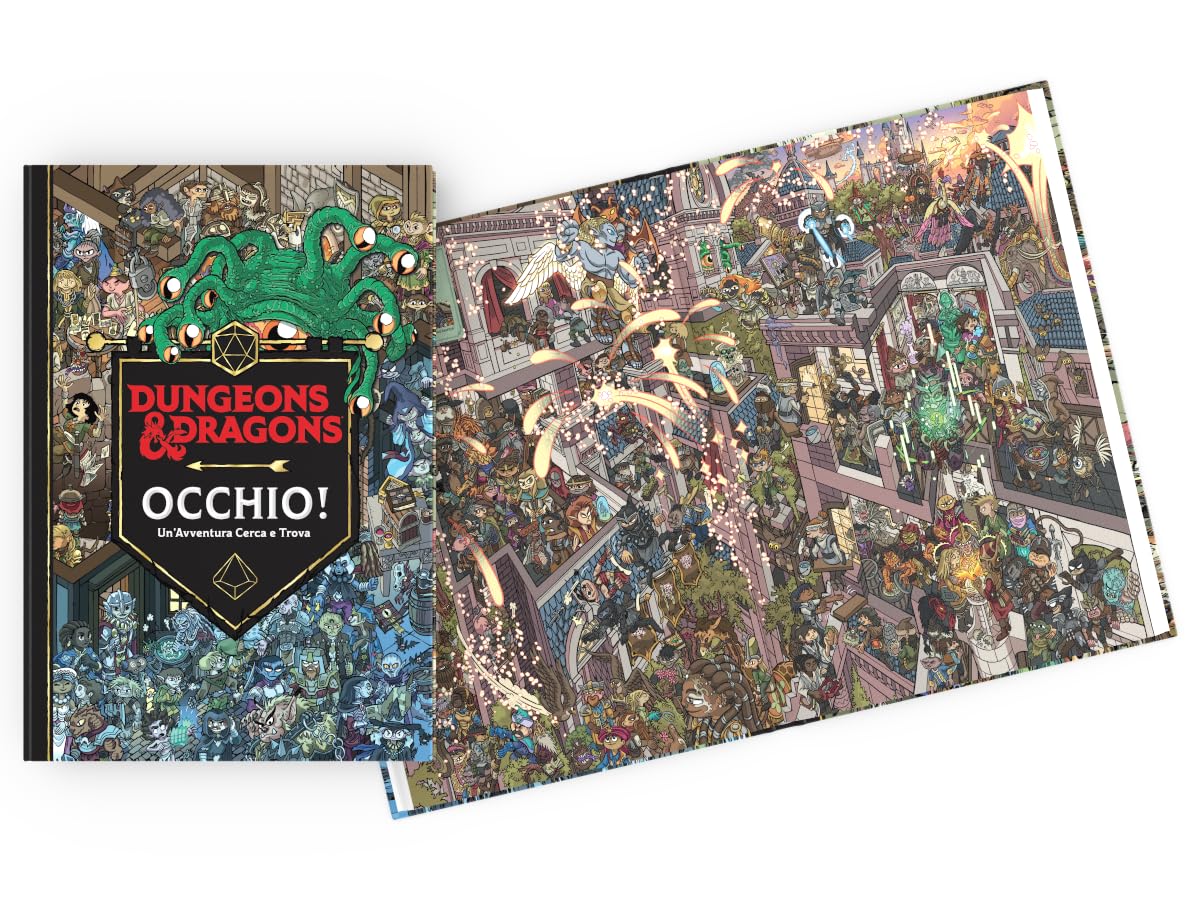 Raven Edizioni Dungeons & Dragons Occhio! libro cerca e trova