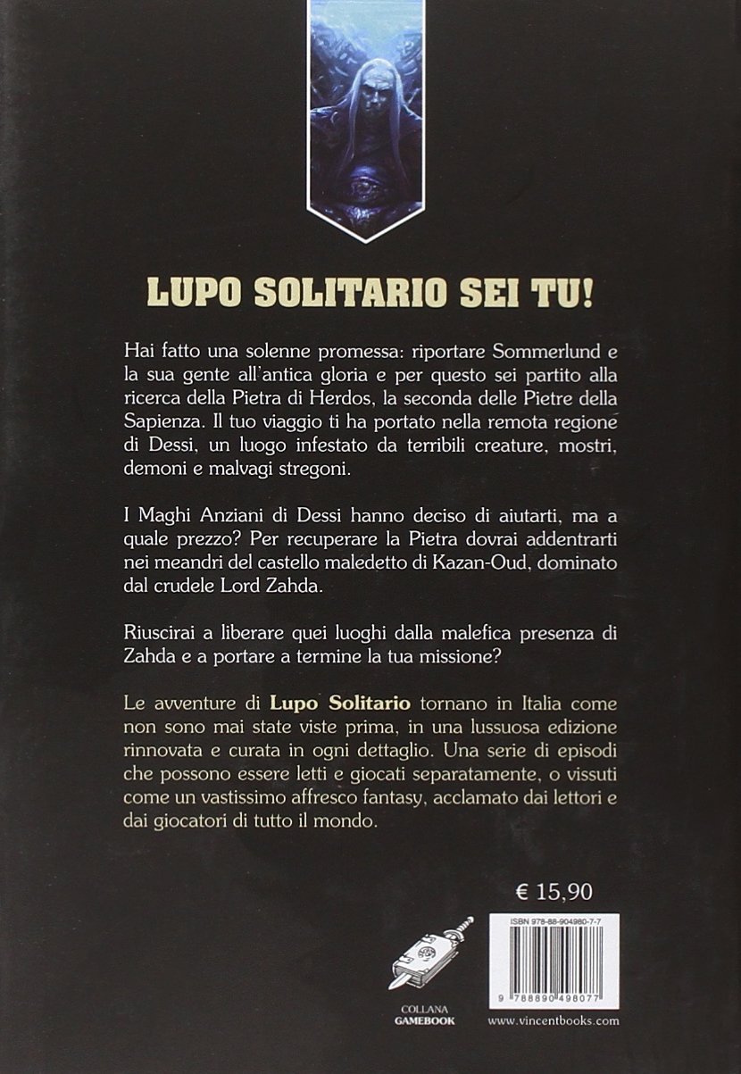 Raven Lupo Solitario Il Castello della Morte librogame Vol.7 MagnaKai