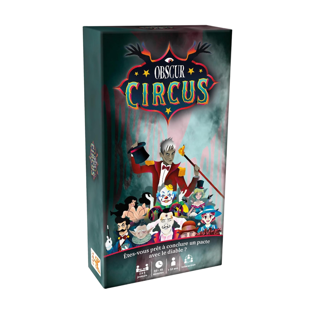 Topi Games Obscure Circus gioco da tavolo circo