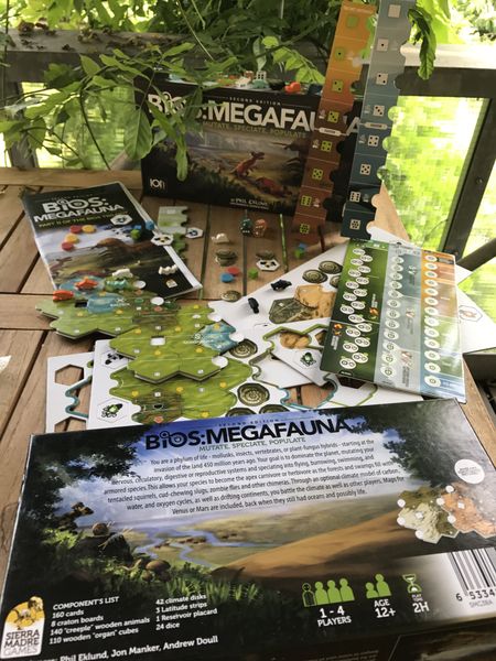 ION Games Bios Megafauna 2nd Edition gioco da tavolo retail